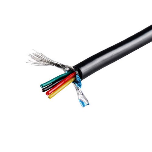 3 ft PVC insulated shielded cable for Dacar 535 4pole HSD Fakra; RVVP4*0.15mm