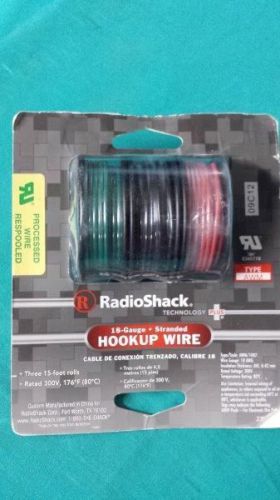 45-Ft. UL-Recognized Hookup Wire (18AWG) - RadioShack