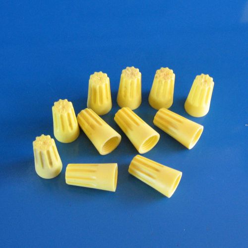 3m highland electrical wire nut connectors yellow 18-12 awg 20pcs for sale