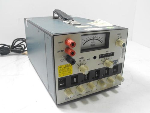 Fluke 895A DC Differential Voltmeter (As-Is/Parts or Repair)