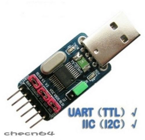 1 pcs free shipping New USB TO I2C IIC UART TTL Adapter Converter