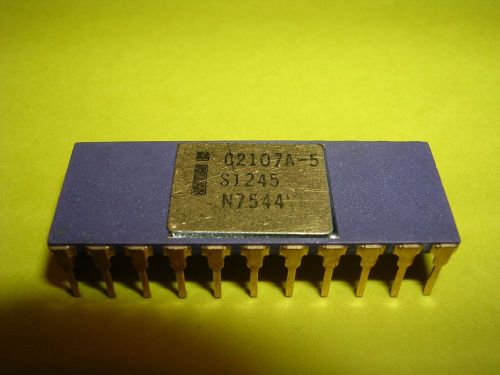 Intel C2107A-5 (C2107, C2107A) - 4,096-Bit (4,096 x 1) Dynamic RAM
