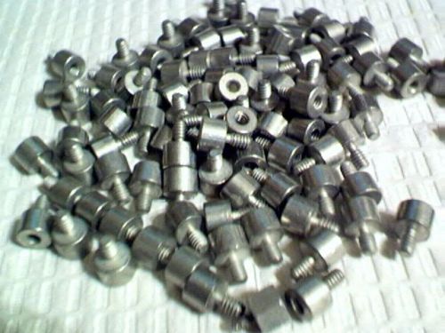 100 keystone .250 &#034; threaded 4/40 spacers male one end female on other end