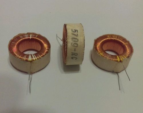 Lot x 3 Bourns fixed Inductors 800 uH 15 % 5709 RC