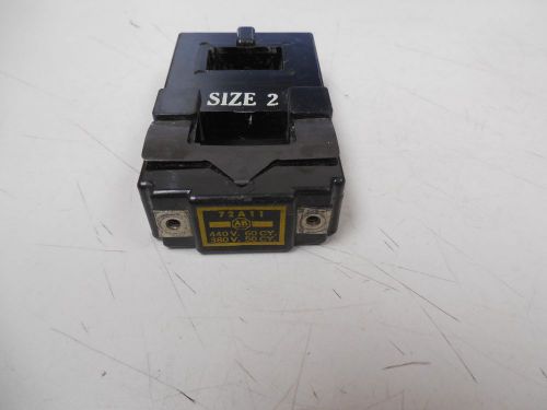 Allen bradley electrical coil 72a11 440v coil size 2 for sale