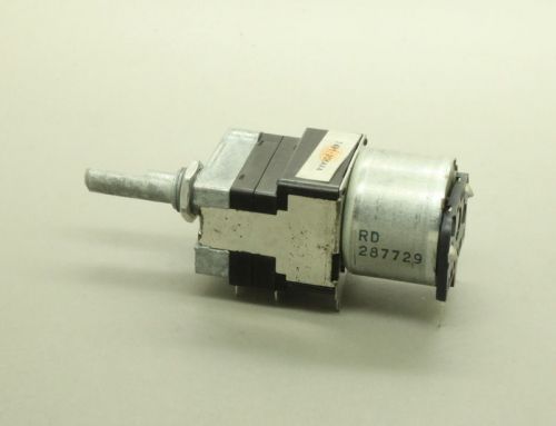 Alps dual-gang a20k 20k audio motorized potentiometer 25mm d shaft pc mount for sale