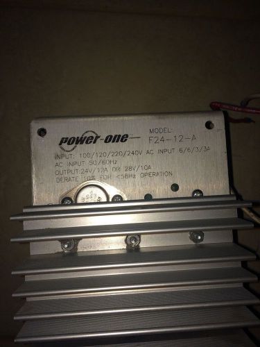 POWER ONE F24-12-A Power Supply 24V / 12A