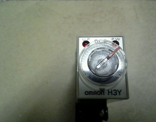 OMRON H3Y TIMER AND BASE