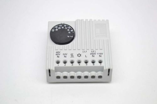Rittal sk3110 41-131f thermostat 10-60c 250v-ac temperature controller b477051 for sale