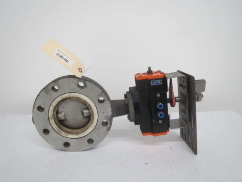 Ebro eb5 z 014 wn reimelt 4 in pneumatic steel stainless butterfly valve b379134 for sale