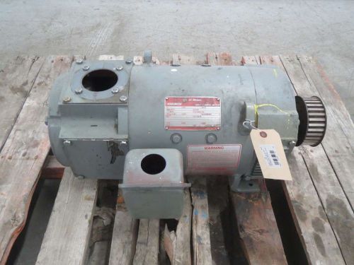 General electric ge cd219at kinamatic 10hp 500v-dc 1750/2300rpm dc motor b435282 for sale