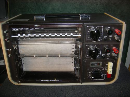 Toa epr-200a electronic polyrecorder 2-channel chart recorder for sale