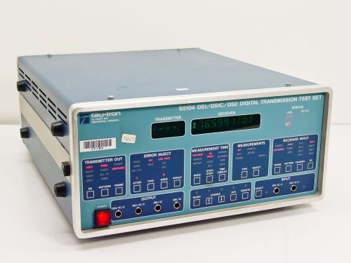 Tau-Tron S5104 DS1/DS1C/DS2  Digital Transmission Test Set Option 03