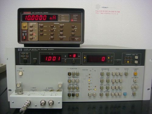 HP 4140B + 16054A pAmeter/DC Voltage Source
