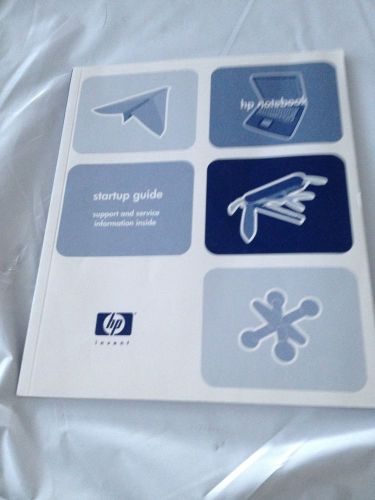 Hp notebook start guide operations manual softcover for sale