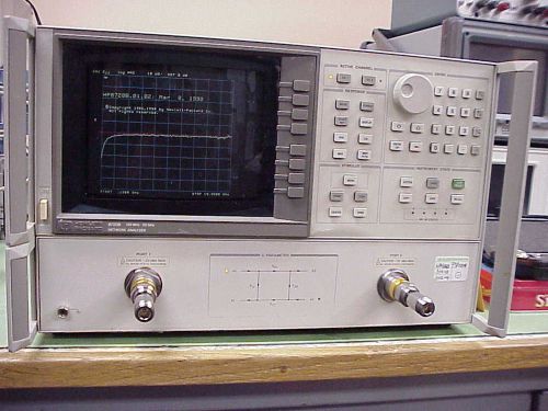 Hp agilent hp-8720b network analyzer 130mhz to 20ghz with new calibration for sale