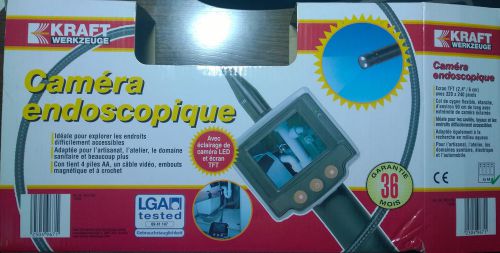 Endoskop camera borescope inspection 10 mm camera 2.4&#034; gooseneck optical for sale