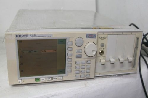 HP 8164A LightWave Measurement System,HP 81553SM Laser Source