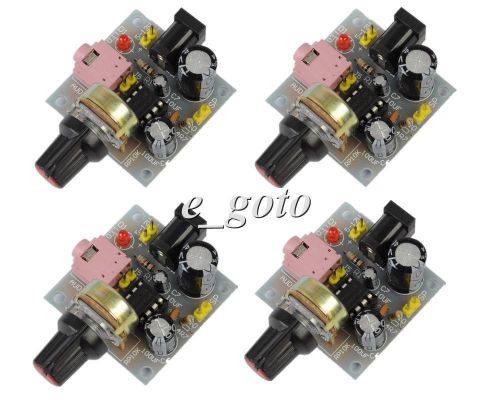 4pcs lm386 super mini amplifier board 3v-12v power amplifier for arduino for sale