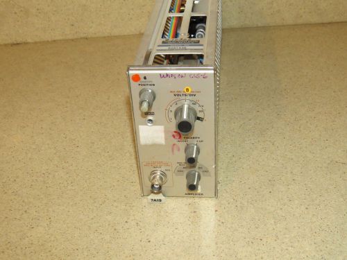 Tektronix 7a19  amplifier plug in -f for sale