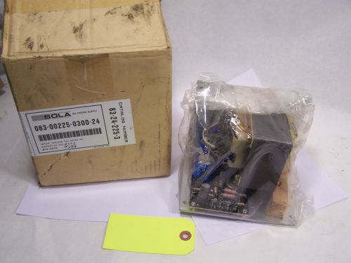 SOLA 83-24-225-3 DC POWER SUPPLY. UNUSED FROM OLD STOCK. MB1