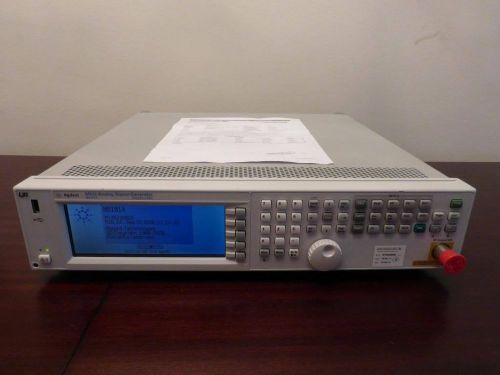Agilent / HP N5181A 100 kHz to 3 GHz RF Analog Signal Generator - CALIBRATED!