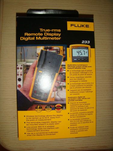 Fluke 233 Remote Display Multimeter - BRAND NEW