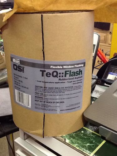 Henkel 1020002 OSI  WINTeQ TeQ-Flash Window and Door Flashing Tape Asphalt