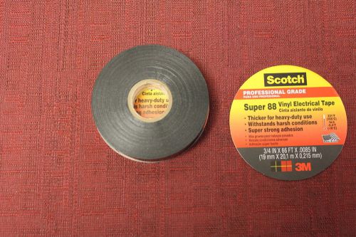 Scotch Super 88 Heavy Duty Vinyl Electric Tape New