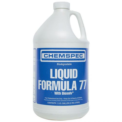 Chemspec Liquid Formula 77 w/ BioSolv -Carpet Detergent Extraction Cleaner 1Gal