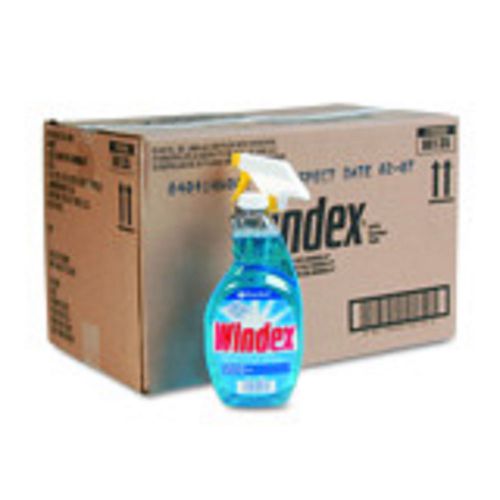 Windex Powerized Formula Cleaner, 32 Oz. Trigger Spray, 12 Bottles per Carton