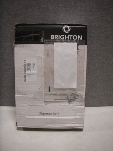 Brighton Professional 33 Gallon White Can Liners 33&#034; x 39&#034; 150 Case Count