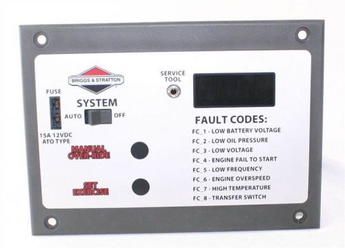 Briggs &amp; Stratton 311353GS Control Panel Assembly For Home Generator Systems