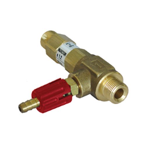 pressure washer Adjustable Chemical Injector 3/8MM Bsp 1,4mm extnd.red
