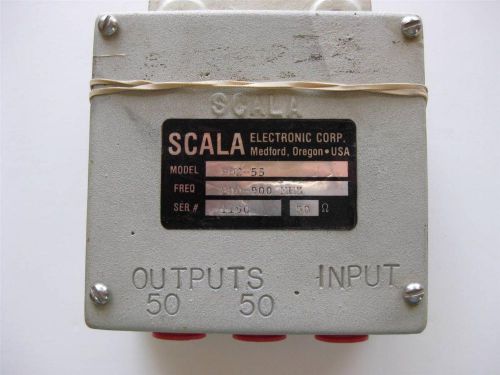 SCALA PD 2-55 POWER DIVIDER 800-900 MHZ NEW