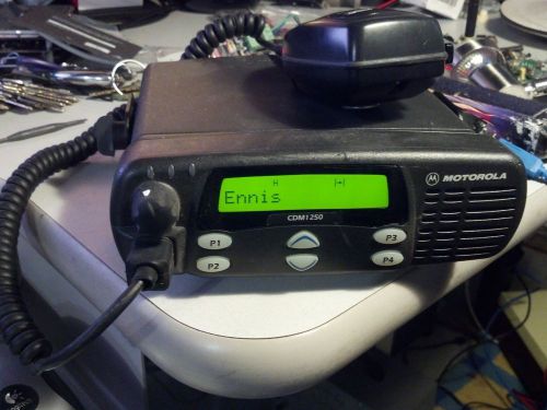 Motorola CDM1250 VHF 20-40W 64-Channel Mobile Radio