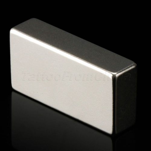 1x N35 40x20x10mm Block Cuboild Magnet Rare Earth Neodymium Super Strong Craft