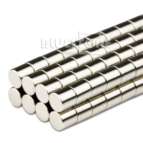 200 pcs Strong N50 Round Mini Disc Cylinder Magnets 4 * 4mm Neodymium Rare Earth