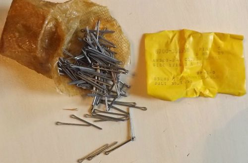 NOS LOT OF 93 STEEL 1952 COTTER PINS SIZE 1/16&#034; X 1&#034; PIN
