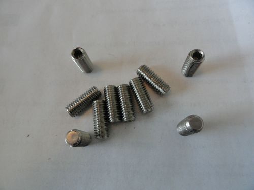 8mm x 20mm long stainless set screws, bn617 for sale