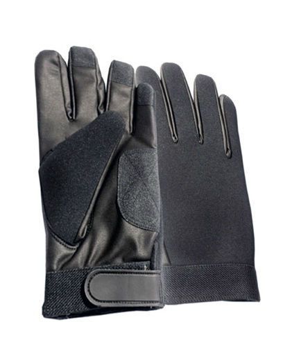 Neoprene Comfort Police Shooting Gloves Large P4