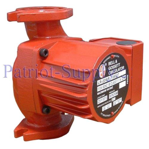 Bell &amp; gossett 106507 lr-20wr little red pump low head circulator 115v cast iron for sale