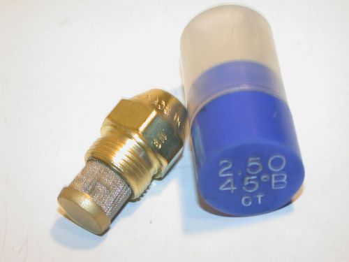 UP TO 6 NEW DELAVAN 2.50 45° TYPE B 2.50 GPH NOZZLES FREE SHIPPING