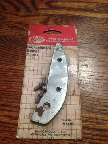 Malco M14RB Replacement Blades for Malco # M14 Snips Shears With Rivets