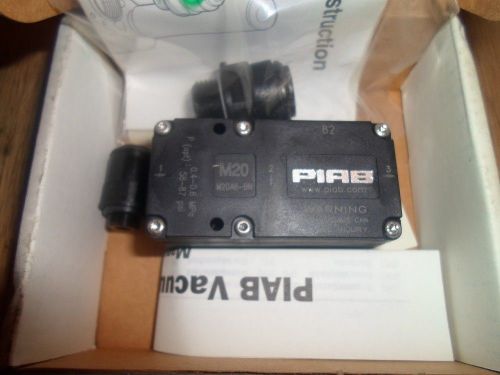 PIAB M20A6-BN / 3222188  VACUUM PUMP (NEW IN BOX)