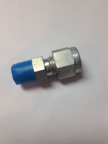 Swagelok male connector  1/4&#034; od tube x 1/8&#034; male npt  stainless for sale