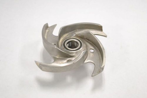 NEW SPX 4VANE 6IN OD PUMP IMPELLER STAINLESS REPLACEMENT PART B319617