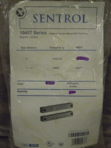 Sentrol Magnetic Contacts 1044TW Surface Mount white new 5 sets