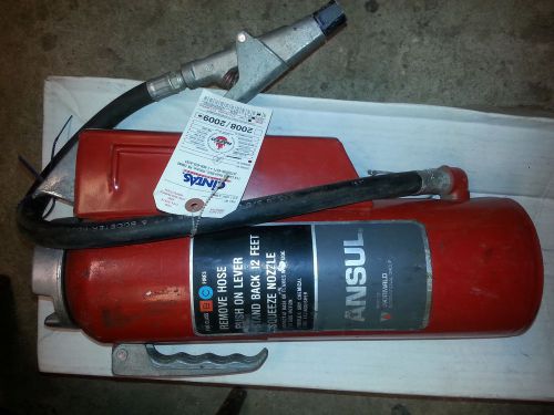 Ansul red line k-10-e fire extinguisher 10 lb regular dry chemical for sale