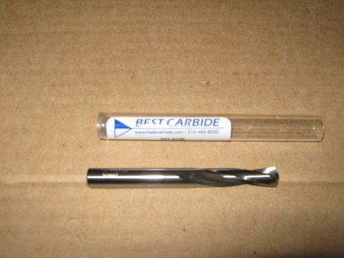 1/16&#034; (.0625) solid carbide 15deg helix 135deg split pt screw machine drill bit for sale